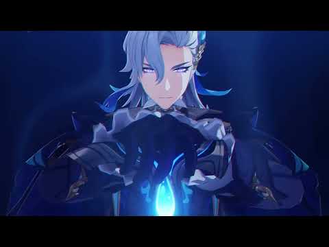 Neuvillette Demo theme but he will use the past to judge the future