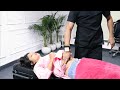 Indian Lady Navel Displacement Treatment Navel Naveldisplacement Nabhi Dharan Indian Trending