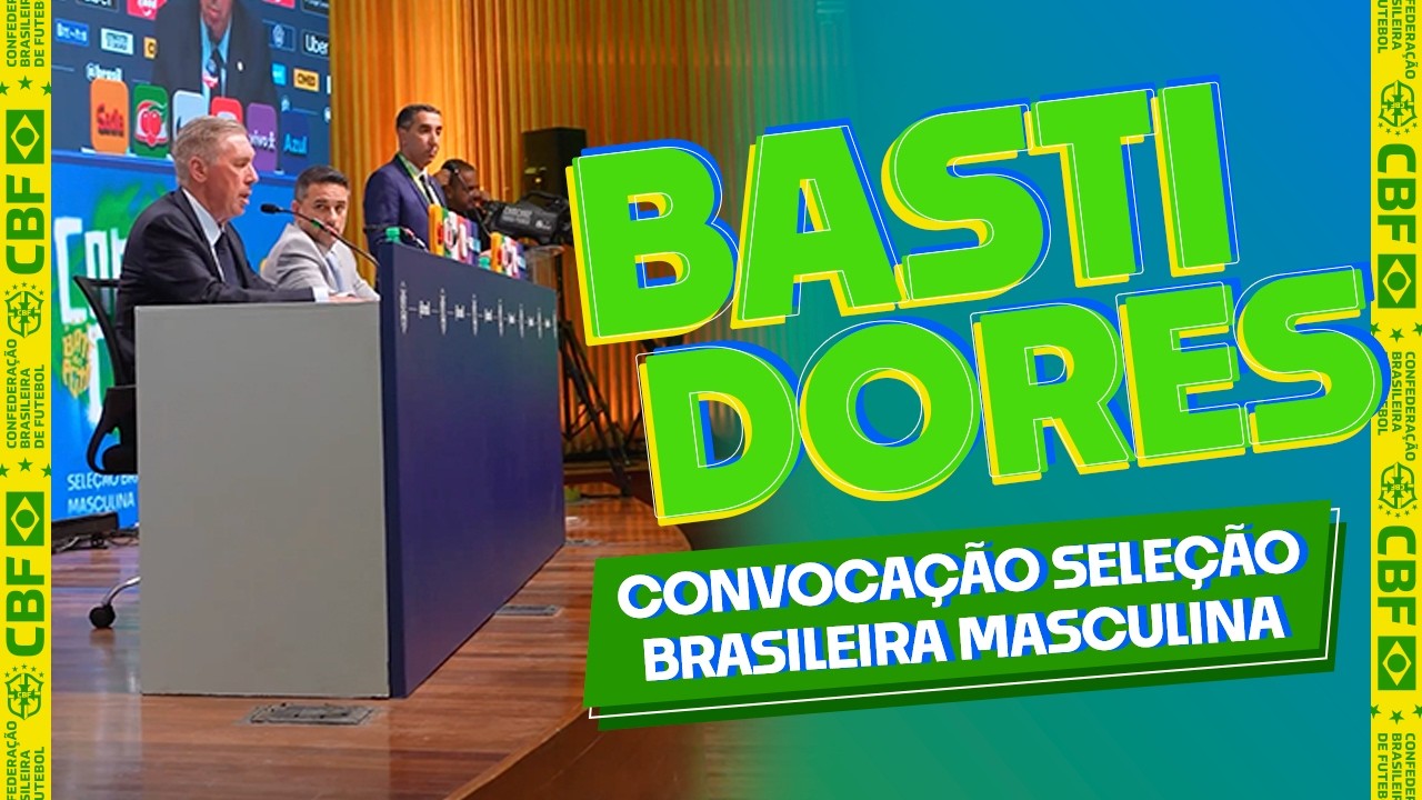 BASTIDORES DO EVENTO DE CONVOCAÇÃO DA SELEÇÃO BRASILEIRA