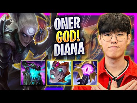 ONER IS A GOD WITH DIANA! - T1 Oner Plays Diana JUNGLE vs Rengar! | Season 2025