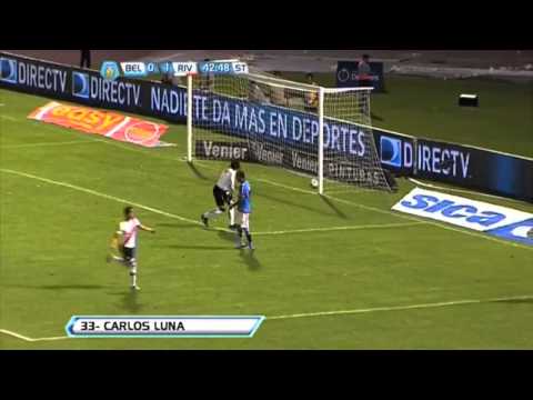 River 2 Belgrano 1 Gol de Chino Luna.. Fecha 1