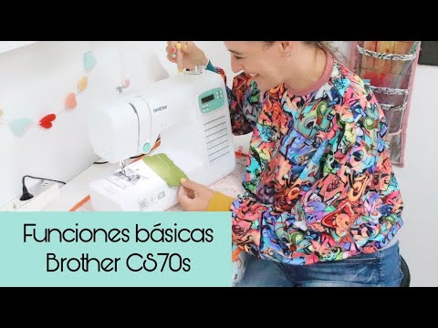 BROTHER CS70S Kompiuterizuota siuvimo mašina video