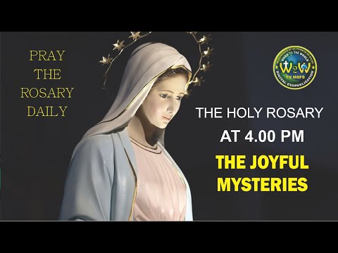 The Joyful Mysteries | 9 JULY 2022 AT 4.00 PM | PRAYING FOR THE SICK  AND THE SUFFERING