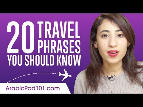 20 Travel Phrases You Should Know in Arabic