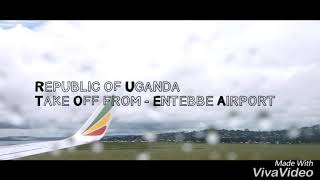 preview picture of video 'Take Off & Landing in Entebbe Airport 2018-Ugonda'