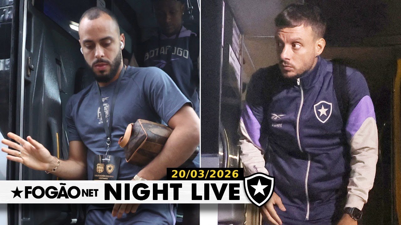 NIGHT LIVE | Com futuro incerto, Botafogo encara Red Bull Bragantino pelo Brasileirão