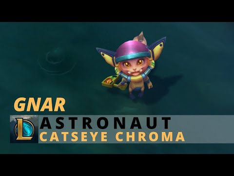 Astronaut Gnar Catseye Chroma - League Of Legends