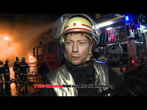 Fire inferno in Hamburg - Harburg Part 3