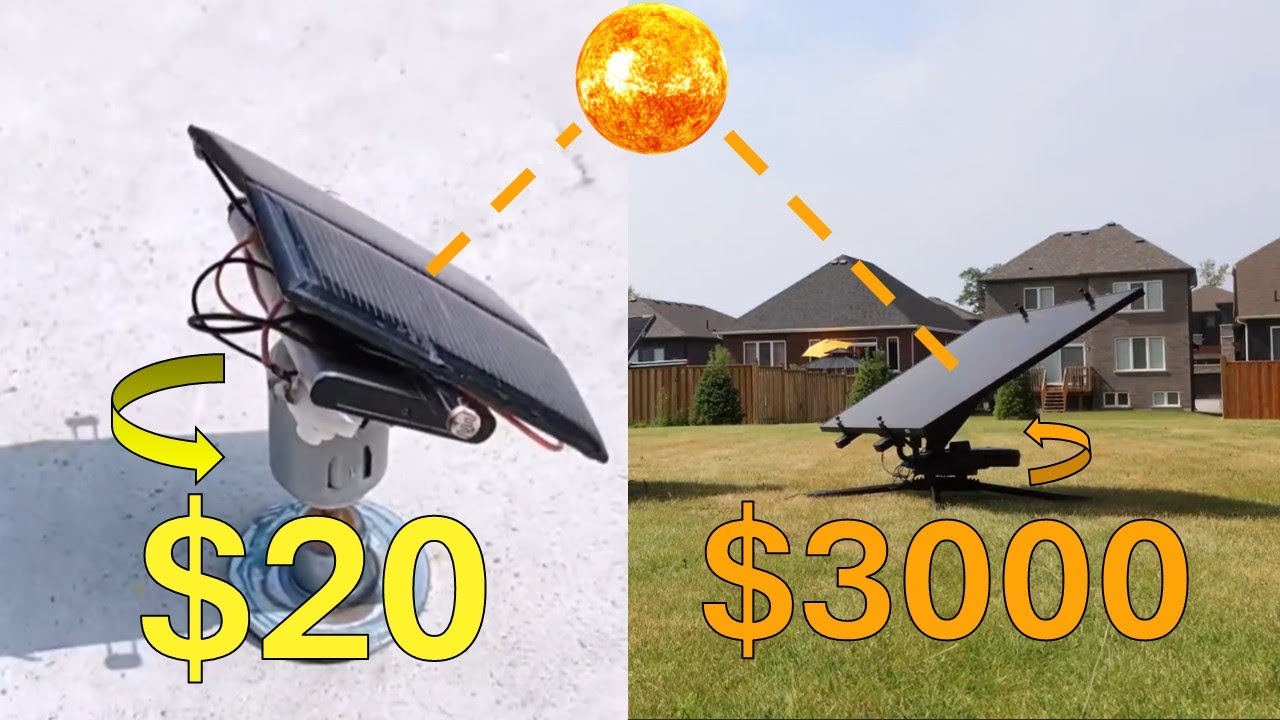 Build a Solar Tracker for Less Than $20!