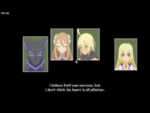 Tales of Symphonia 2 Knight of Ratatosk Undub, Skit Emils Heart is aflutter :D