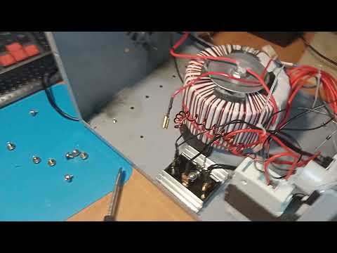 Зарядное устройство PLUS- 30ВТ-2 Maxinter, дымит, ремонт.