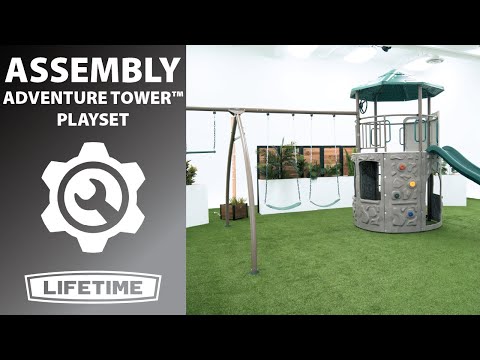 Lifetime Adventure Tower™ Playset | Lifetime Assembly Video