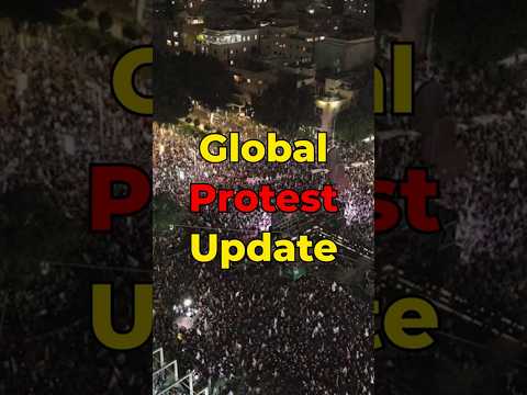 Israel Ceasefire Protests & US “No Kings” Movement Against Iran War | Global Protests Grow