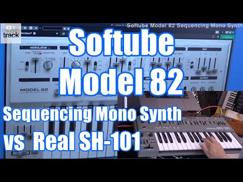 Softube Model 82 Sequencing Mono Synth Demo & Review