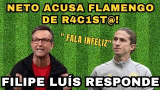 TRETA! NETO ACUSA FLAMENGO E FILIPE LUIS RESPONDE SOBRE HUGO!