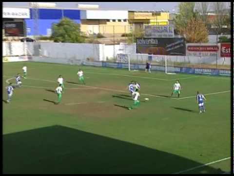 C. D. Díter Zafra 2 - 1 C. D. Valdelacalzada (primer tiempo)