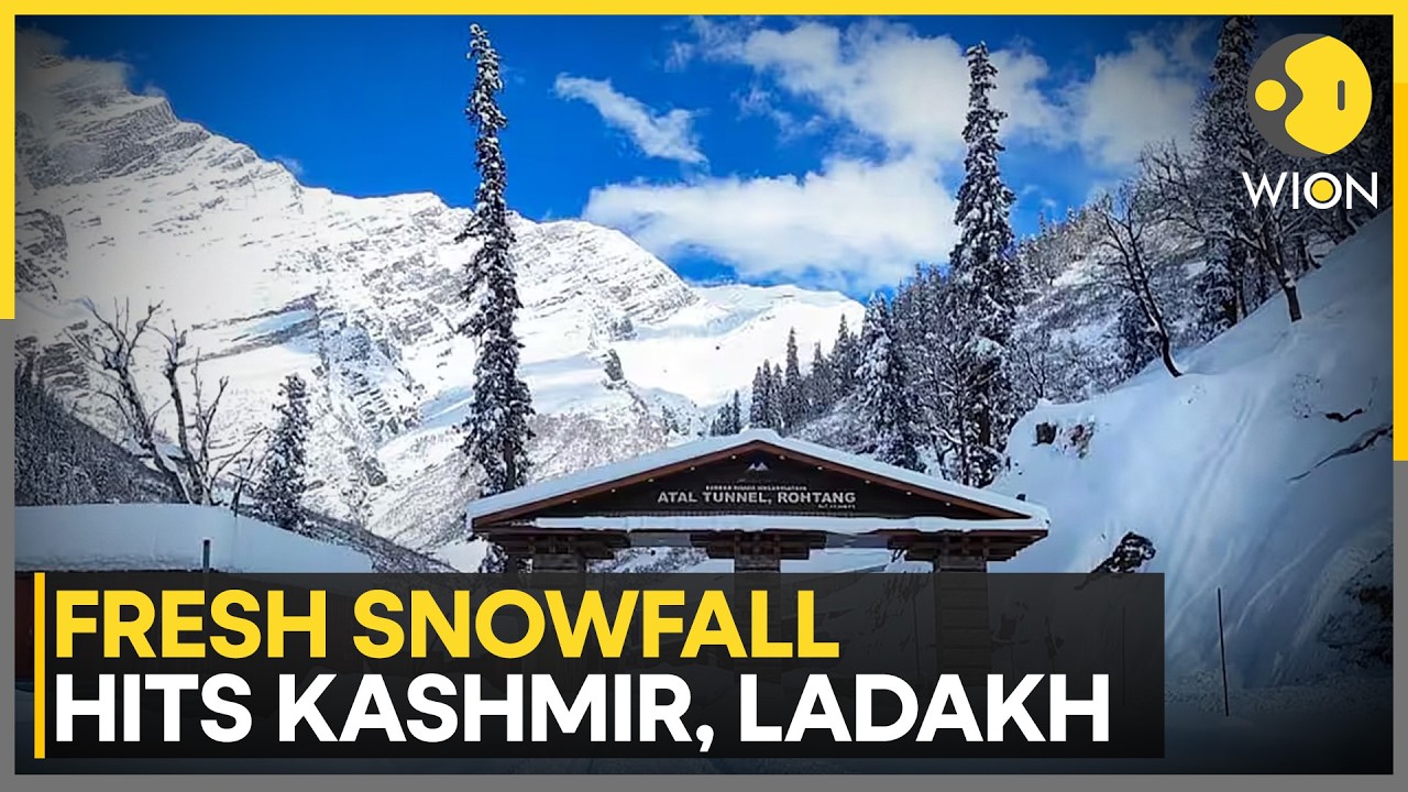 India Braces For Wild Weather Mix; Kashmir, Ladakh See Fresh Snow Spell | WION News