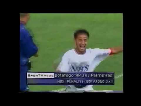 Botafogo-SP 3 x 3 Palmeiras (3 x 1 nos penaltis) - Campeonato Paulista 2001