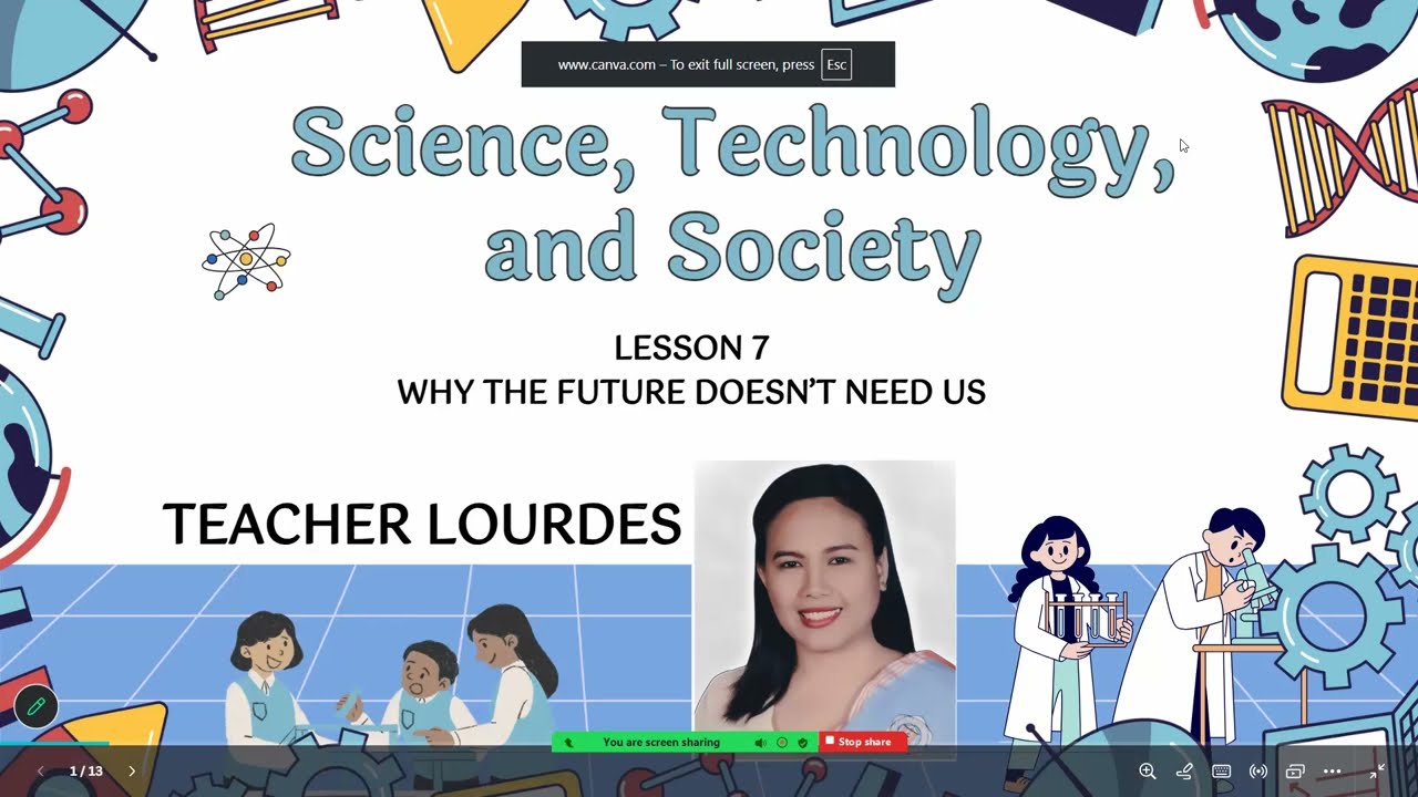 Lesson 7. Why the Future Doesn't Need Us
