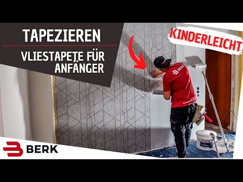 Richtig tapezieren ⎜Schritt für Schritt zum nachmachen 😃