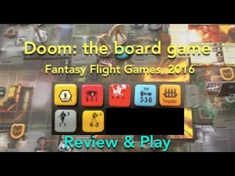 Doom: the board game (Fantasy Flight Games) Review & How to Play