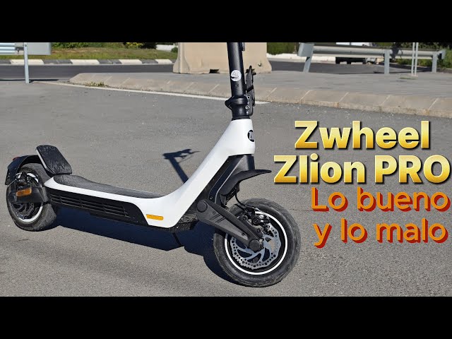 Vídeo relacionado con ZWHEEL ZLion Pro Corallium | Patinete Eléctrico Adultos Homologado DGT - 1200W MAX, 40km Autonomía - Regeneración de Batería al Frenar, Ruedas 10" Tubeless Autosellable - Frenos de Disco y Eléctricos