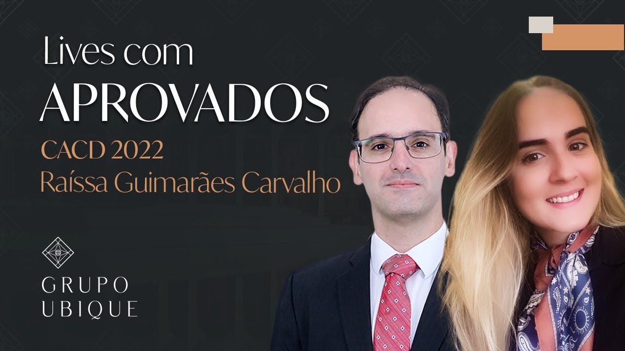 Trajetória de Raíssa Guimarães Carvalho até a aprovação no CACD 2022.