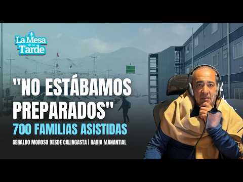 "No estábamos preparados": el fuerte diagnóstico desde Calingasta tras el histórico temporal