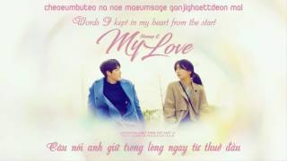 {Dinosaurteam}[Roman+Engsub+Vietsub]160810 My Love - Honey G (Uncontrollably Fond OST Part 11)