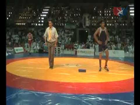 Cadet Worlds Freestyle 54kg Final - Sultan Narrullayev (AZE) vs. Baldwan Singh Bajrang (IND)