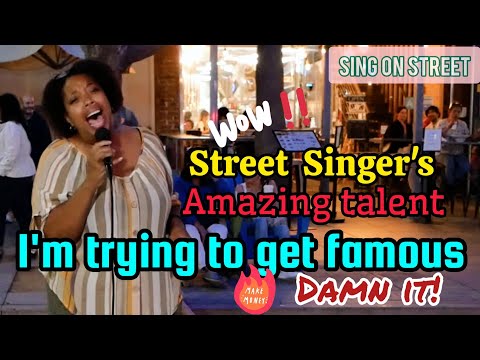 😮Wow!💯A Woman's Incredible Singing Gets Applause!🔥Walk up Singer🍀Billy Joel - New York State Of Mind