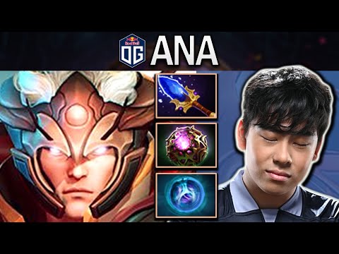 OG.ANA SMURF INVOKER WITH 22 KILLS & OCTARINE - DOTA 2 PRO GAMEPLAY