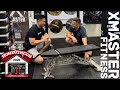 XMASTER Fitness Tour New Adjustable Bench Power Bar Chrome Plates