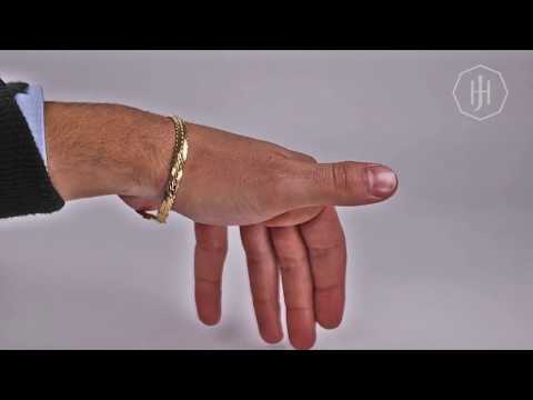 i27 - 9ct Yellow Gold Italian Bevelled Edge Curb Bracelet- 6 mm