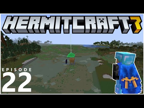 HermitCraft 7 E22 - A SWAMPY PROJECT & FREE GLASS