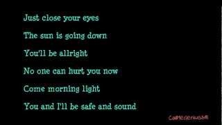 Safe and Sound - Madilyn Bailey (Lyric Video)