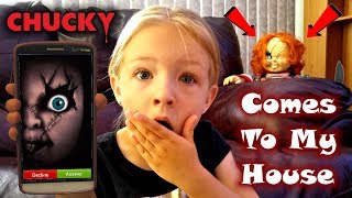 Calling Chucky OMG He Answers and Threatens To Get Me &amp; Comes To My House - I Throw Him Out!
