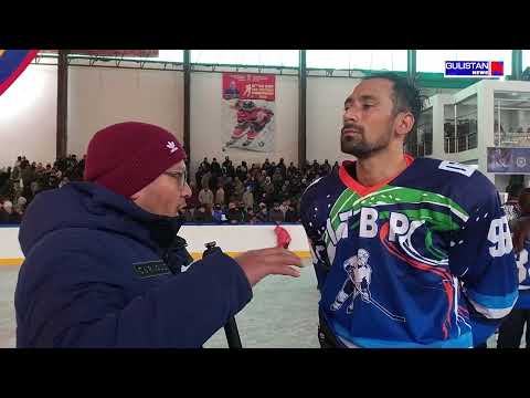 Exclusive with Mohd Ismail Player of the tournament Ice Hockey LG Cup. #itbp 