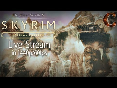 Skyrim Special Edition Live: Secrets of the Forgotten Vale Part 108, Lvl 69 Legendary (1440p/60fps)