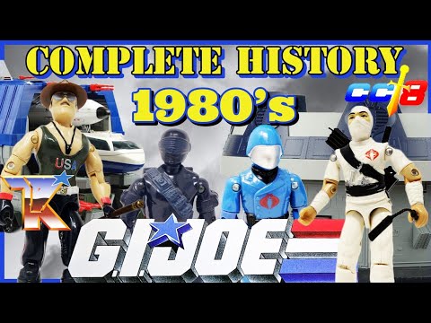 Complete History of GI Joe - 1980s | Vintage Toy Documentary | Supercut | 3.75" Action Figures | CC8