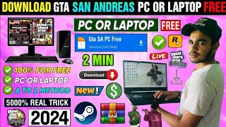 🎮 GTA SAN ANDREAS DOWNLOAD PC  HOW TO DOWNLOAD 