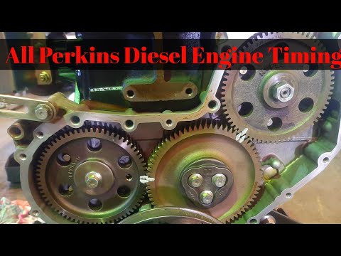 How To Timing a Perkins Diesel Engine (REALLY EASY)