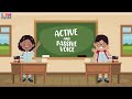Active And Passive Voice Grammar Learn English For Kids SuperMindz