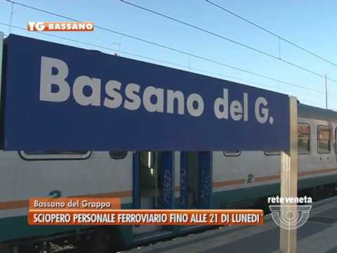 TG BASSANO (29/09/2016) - SCIOPERO PERSONALE FERROVIARIO FINO ALLE 21 DI VENERDI’