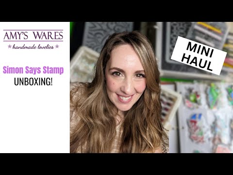 Goodies from Simon! Mini Haul and Unboxing! Crafty goodies INSIDE!!