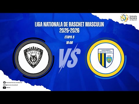 Liga Nationala de Baschet Masculin 25/26-CS Vâlcea 1924 Râmnicu Vâlcea vs CSM BBA Petrolul Ploiești