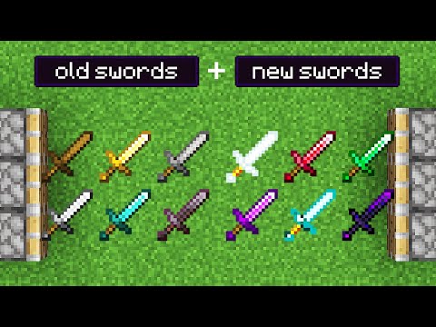 old minecraft swords + new swords = ???