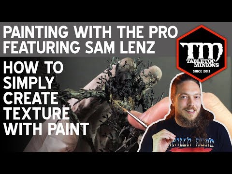 How to Simply Create Texture With Paint - Painting With the Pro