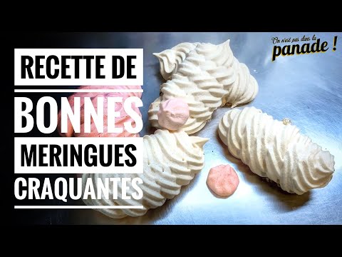 Recette MERINGUE tendre et croustillante