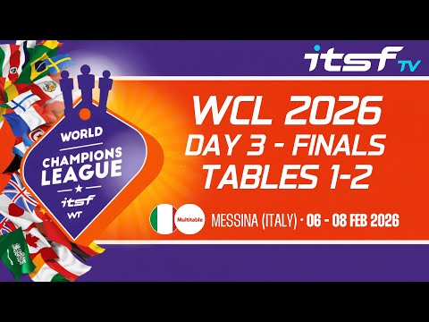 ITSF World Champions League Finals 2026 - DAY 3 FINALS - TABLES 1-2